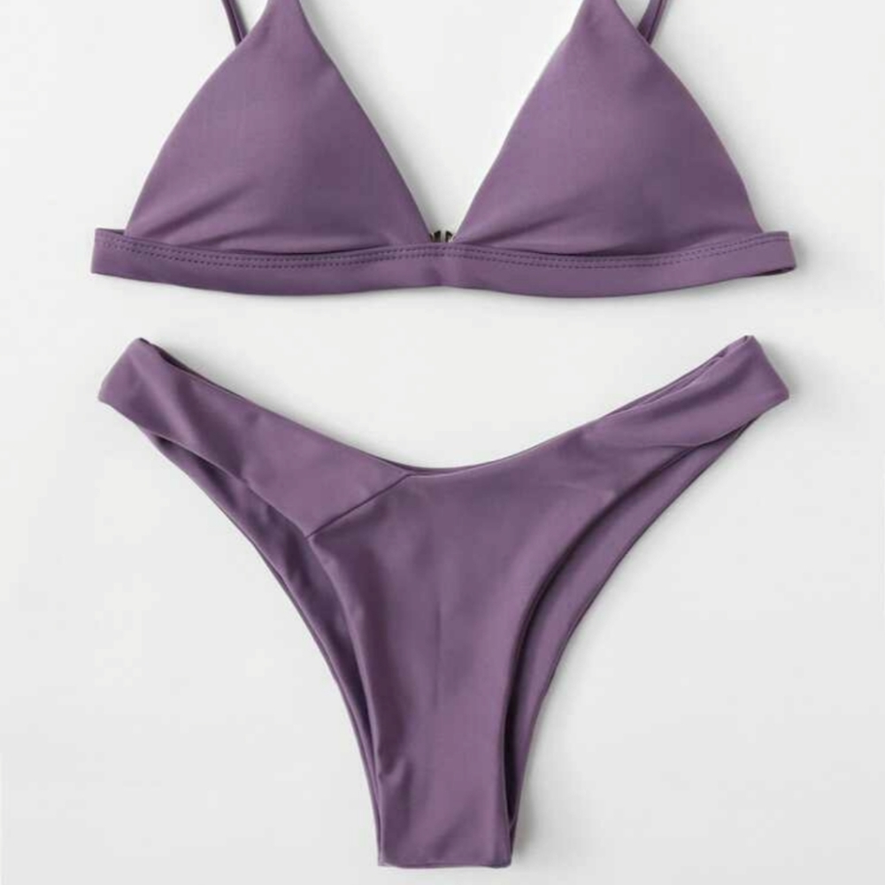 Lilac Brazilian Triangle Bikini